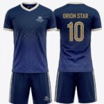 Orion Striker Navy-Gold Soccer Kit