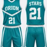 Orion Gridiron Charcoal-Orange Basketball Kit