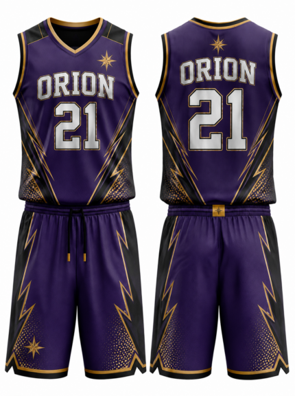 Orion Indigo Basketball Uniform