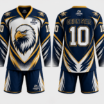 Orion Star Majestic Eagle Navy-Gold Ice Hockey Set