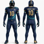 Orion Star Navy-Teal American Football Uniform
