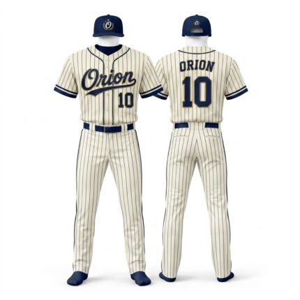 Orion Vintage Pinstripe Baseball Uniform