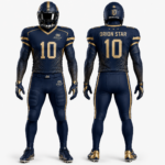 Orion Star Navy-Gold American Football Uniform