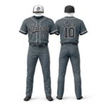Orion Charcoal-Stealth Baseball Uniform