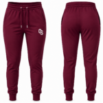 Orion Star Maroon Athletic Jogger Pants