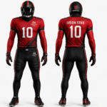 Orion Star Crimson-Stealth American Football Uniform