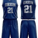 Orion Royal Navy Basketball Uniform