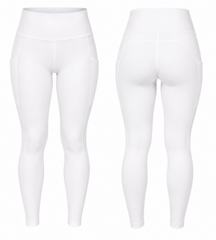 Orion Star Arctic White High-Waisted Leggings