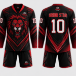 Orion Star Red Lion Crimson-Stealth Ice Hockey Set