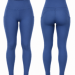 Orion Star Slate Blue High-Waisted Leggings