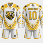 Orion Star Grizzly Bear Gold-White Ice Hockey Set