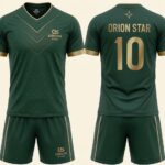 Orion Star Emerald Green & Gold Rugby Kit