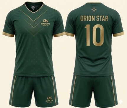 Orion Star Emerald Green & Gold Rugby Kit