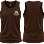 Orion Star Espresso Brown Athletic Tank Top