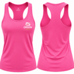 Orion Star Hot Pink Athletic Racerback Tank Top