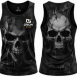 Orion Star Dark Skull Sublimated Athletic Tank Top