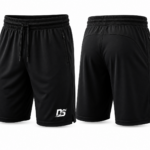 Orion Star Stealth Black Athletic Shorts