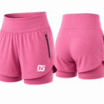Orion Star Vibrant Pink 2-in-1 Running Shorts