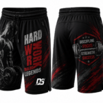 Orion Star Hard Work Graphic Athletic Shorts