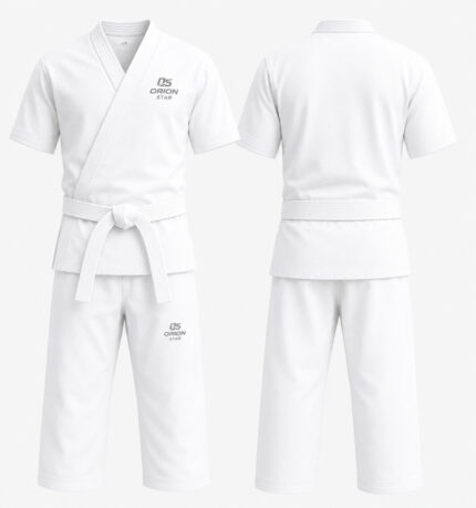 Orion Star Pure White Short-Sleeve Karate Gi