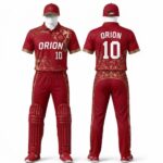 Orion Striker Crimson-Gold Cricket Kit