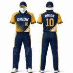 Orion Striker Navy-Gold Cricket Kit