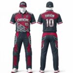 Orion Striker Charcoal-Ruby Cricket Kit