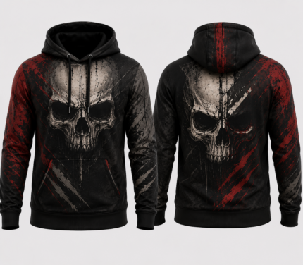 Orion Star Shadow Skull Sublimated Hoodie