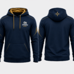 Orion Star Midnight Navy & Gold Tech Athletic Hoodie