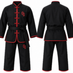 Orion Star Stealth Black & Red Kung Fu Uniform